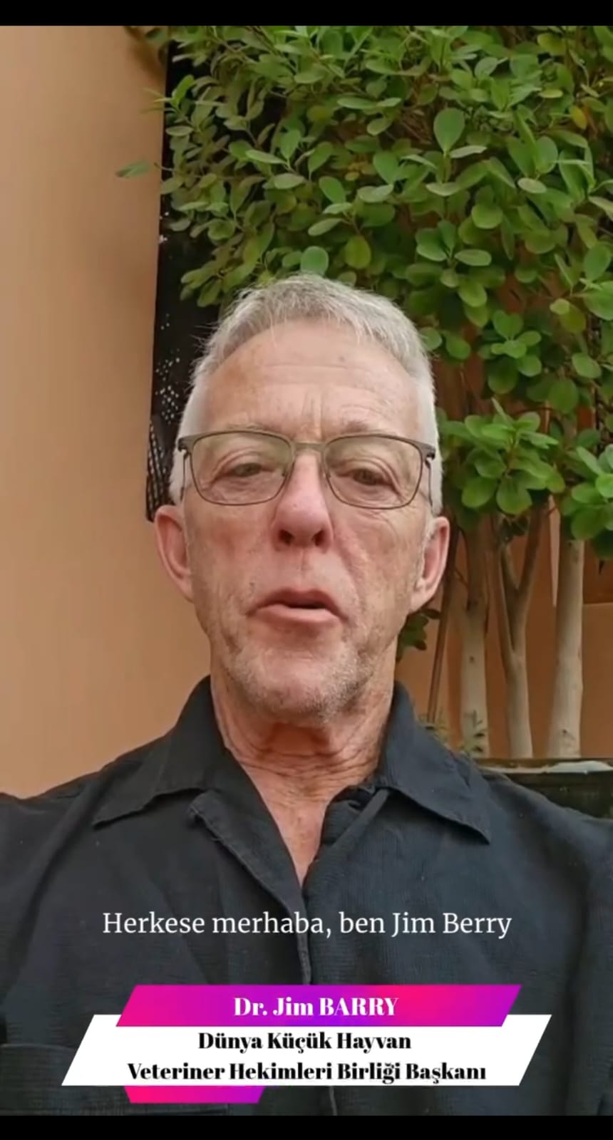 Küresel Veteriner Hekimlik Camiasından Kars’a Güçlü Destek: WSAVA Başkanı Dr. Jim Berry’den Mesaj Var!
